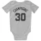 San Antonio Spurs Julian Champagnie White  Newborn & Infant Bodysuit