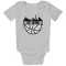 San Antonio Spurs Julian Champagnie White  Newborn & Infant Bodysuit